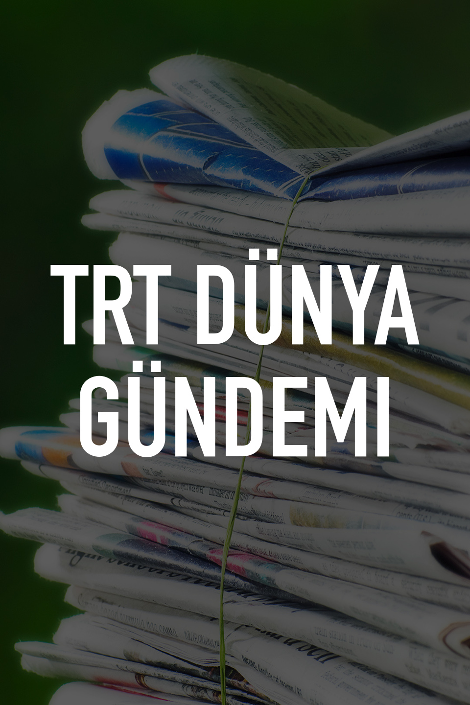 TRT Dünya Gündemi portada